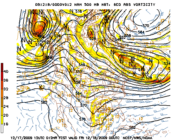 image of 500mb Vort, Ht