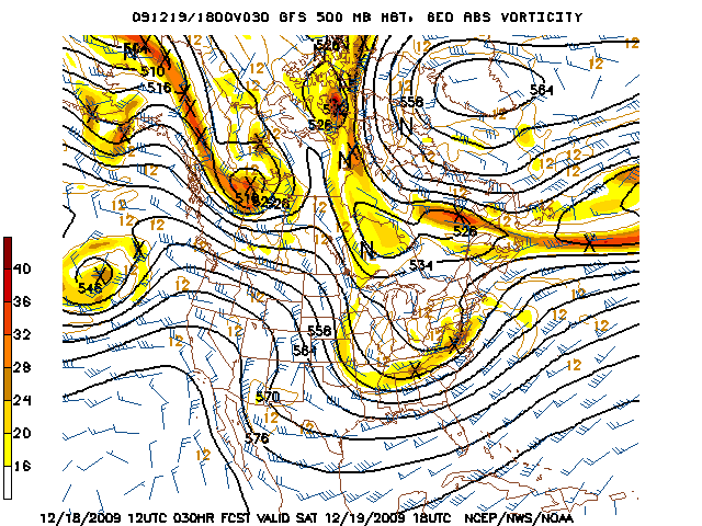 image of 500mb Vort, Ht