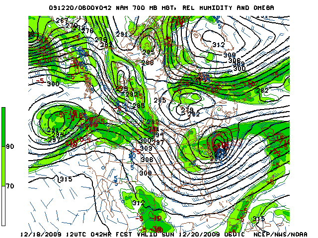 image of 700mb RH, Ht