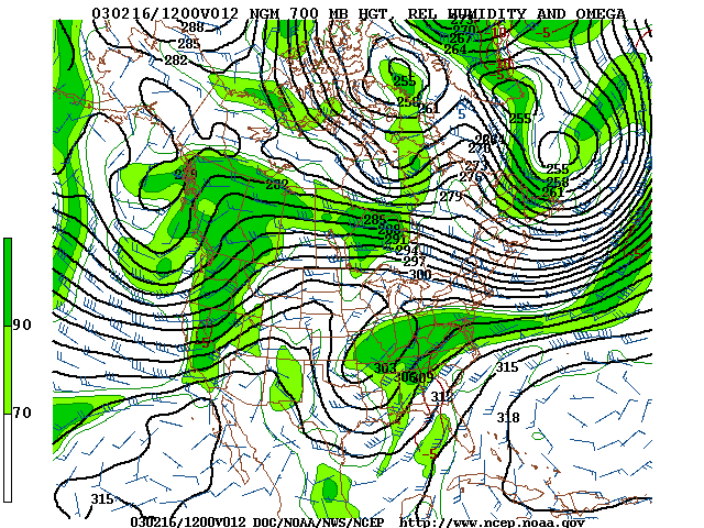 image of 700mb RH, Ht
