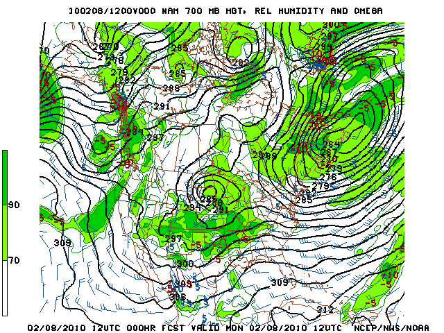 image of 700mb RH, Ht
