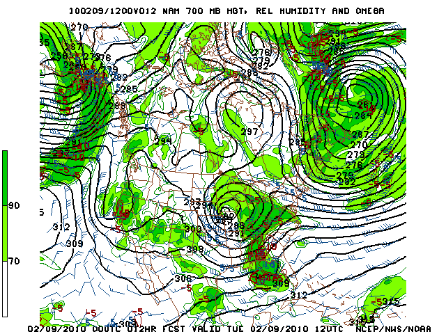 image of 700mb RH, Ht