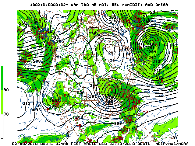 image of 700mb RH, Ht